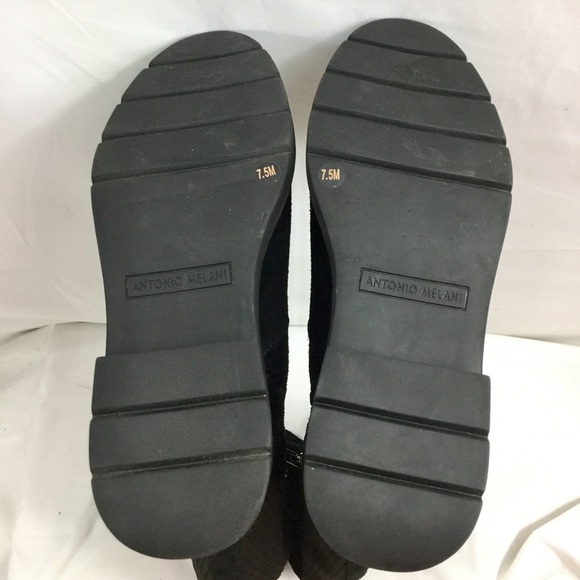 Antonio Melani Pierrcee Suede & Fabric Over-the-Knee Boots Size 7.5 - Picture 9 of 9